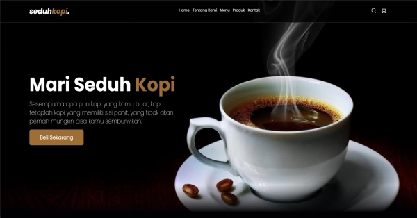 Website Coffee Shop & Kafe